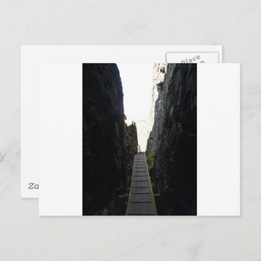 Felsschlucht Briefkaart (Voorkant / Achterkant)