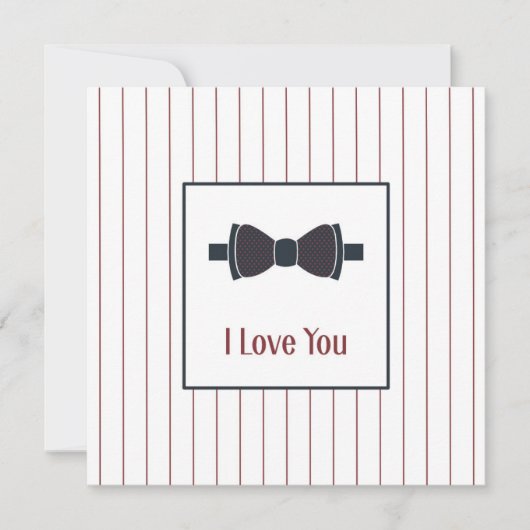 Felt greeting card for a man feestdagenkaart (Voorkant)