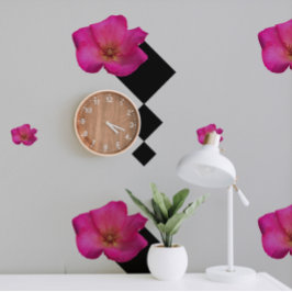 Felt Pen Roos modern Behang