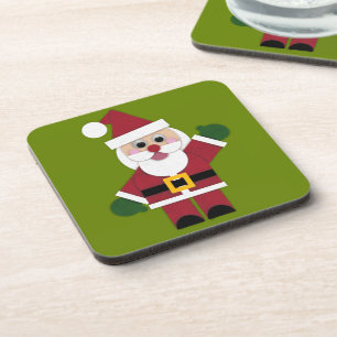 Felt Santa 2021 Beverage Coaster Bier Onderzetter