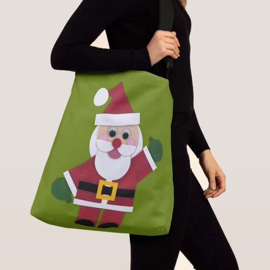 Felt Santa 2021 Crossbody Bag Tas (Dichtbij)