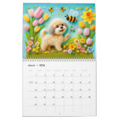 Felted Friends in Bloom – Dog Calendar 2026 Kalender (Mar 2026)