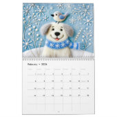Felted Friends in Bloom – Dog Calendar 2026 Kalender (Feb 2026)