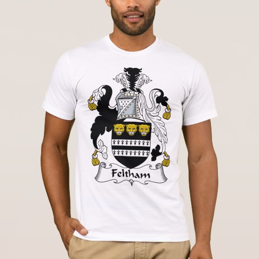Feltham Family Crest T-shirt (Voorkant)