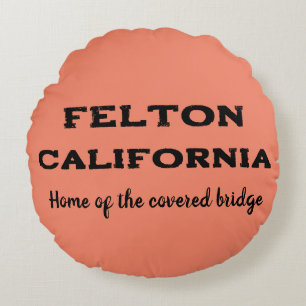 Felton, Californië thuis van de overdekte brug Rond Kussen