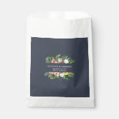 feltropische bruiloft bedankzakje (Voorkant)