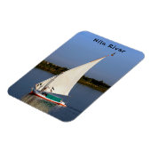 Felucca varen langs de Nijl - Aswan, Egypte Magneet (Linkerzijde)