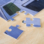 Feluccas op de Nijl Schilderij van Alfred Fox Legpuzzel (Zijkant)