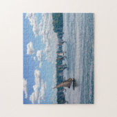 Feluccas varen langs de Nijl - Aswan, Egypte Legpuzzel (Verticaal)