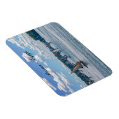 Feluccas varen langs de Nijl - Aswan, Egypte Magneet (Rechterzijde)