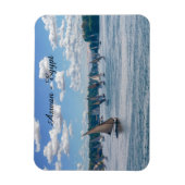 Feluccas varen langs de Nijl - Aswan, Egypte Magneet (Verticaal)