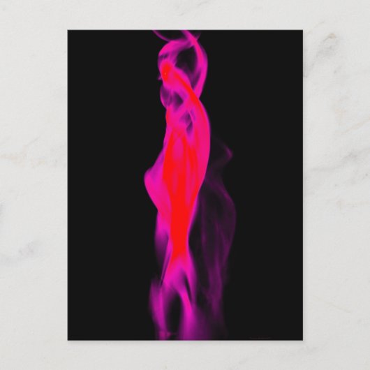 "Fem - Fire" - Briefkaart (Voorkant)