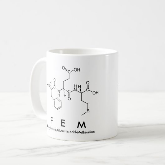 Fem peptide name mok (Voorkant links)