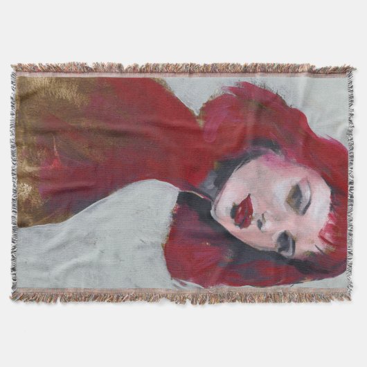 Fem Portrait - Rood Deken (Voorkant)