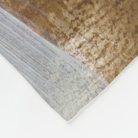 Fem Portrait - Rood Fleece Deken (Hoek)