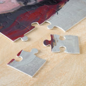 Fem Portrait - Rood Legpuzzel (Zijkant)