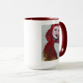 Fem Portrait - Rood Mok (Voorkant rechts)