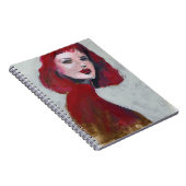 Fem Portrait - Rood Notitieboek (Rechterzijde)