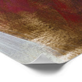 Fem Portrait - Rood Poster (Hoek)