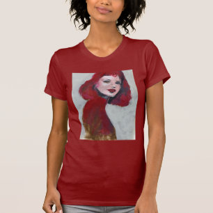 Fem Portrait - Rood T-shirt