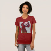 Fem Portrait - Rood T-shirt (Voorkant volledig)