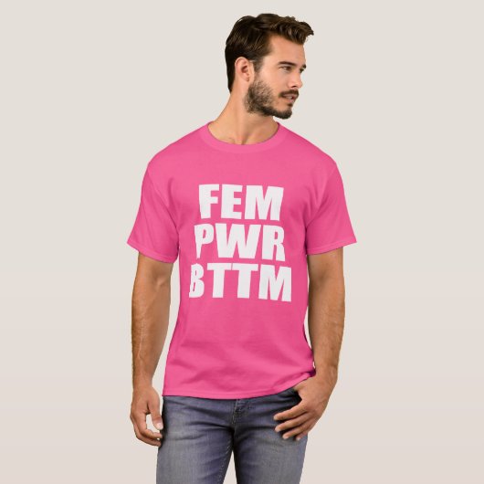 FEM PWR BTTM T-SHIRT (Voorkant volledig)