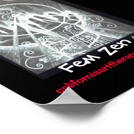 Fem-Zen - poster (Hoek)