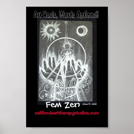Fem-Zen - poster (Voorkant)