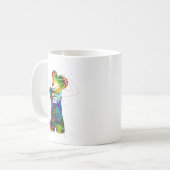 Female Basketball Player Koffiemok (Voorkant links)