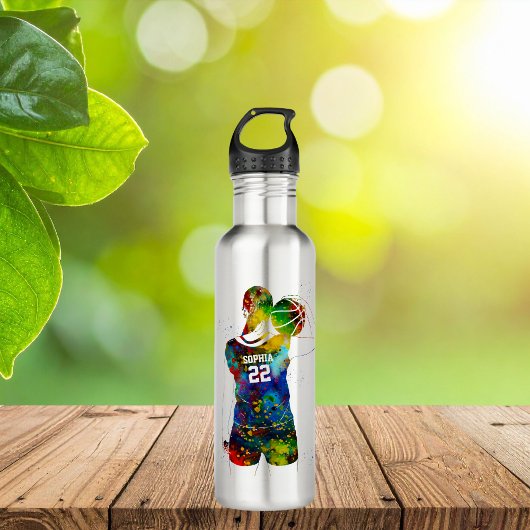 Female Basketball Player Waterfles