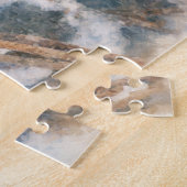 Female Cardinal Winter Watercolor Legpuzzel (Zijkant)