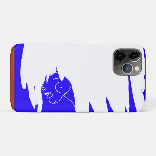 Female Cloud Spirit Laptop Sleeve Case-Mate iPhone Case (Achterkant (horizontaal))