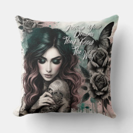 Female Daily Affirmation Kussen