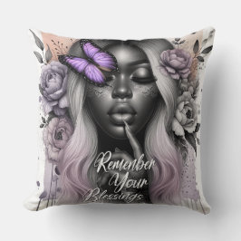 Female Daily Affirmation Kussen