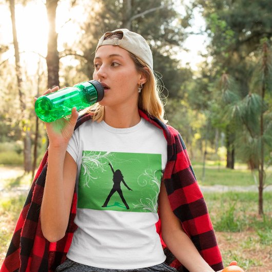 Female Dancing Womens T-Shirt