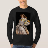 Female fencer t-shirt (Voorkant)