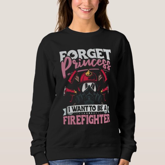 Female Firefighter Fireman Apparel Firefighting fo Trui (Voorkant)