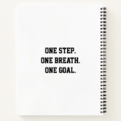 Female Flag Football Player Notitieboek (Achterkant)