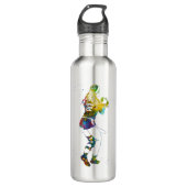 Female Flag Football Player Waterfles (Voorkant)