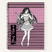 female friend notitieboek (Voorkant)