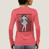 female friend Tri-Blend shirt (Achterkant)