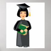 Female Graduate Poster (Voorkant)