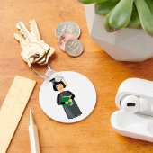 Female Graduate Sleutelhanger