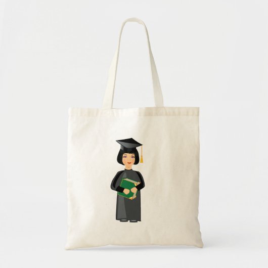 Female Graduate Tote Bag (Voorkant)