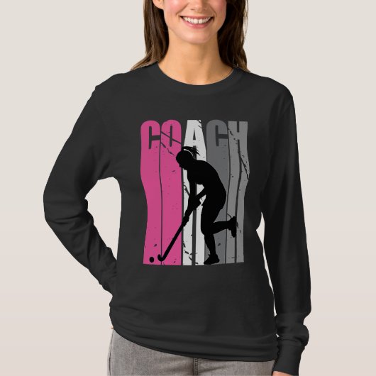 Female Master Hockey Instructor Hockey Coach T-shirt (Voorkant)