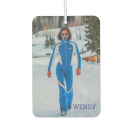 Female name sport theme luchtverfrisser