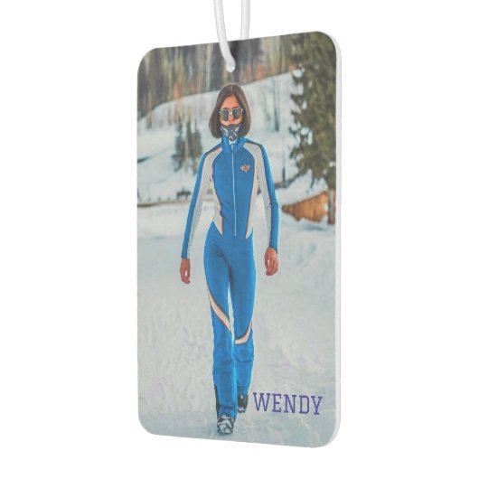 Female name sport theme luchtverfrisser (Links)