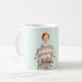 Female Redhead Sweater Candle Koffiemok (Voorkant links)