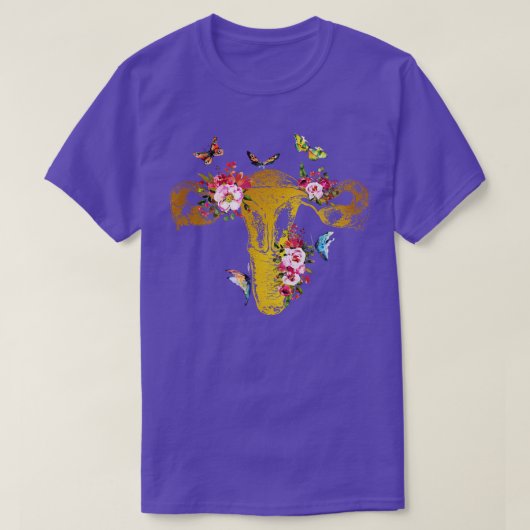 Female Reproductive System T-shirt (Design voorkant)