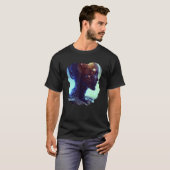 Female Robot Sci Fi Cyborg Unique Futuristic Digit T-shirt (Voorkant volledig)